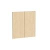 Kaboodle 600mm Honey Oak Modern Rangehood Doors - 2 Pack