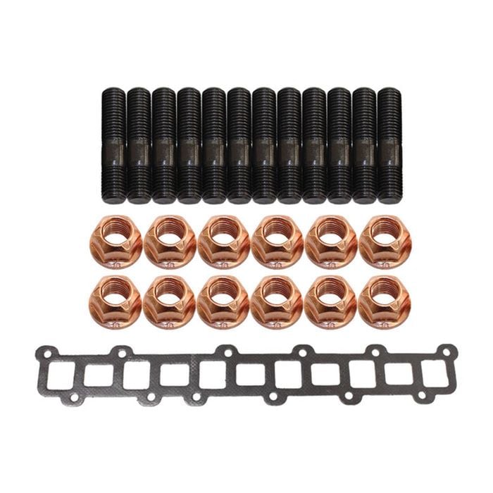 Permaseal Exhaust Manifold Installation Stud & Gasket Kit For Nissan Patrol Tb45 4.5l