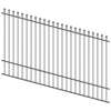 ProtectorAl 1201-2400W x 1500H Monument Spear Top Pool Fence Panel Raked Up to 15º