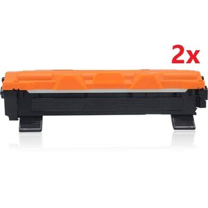 2 X Toner Cartridge Tn1070 Tn-1070 Compatible For Brother Dcp1510 Hl1110 Hl1210w Mfc1810