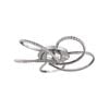 Lexi Lighting Irie Dimmable 5 Lights LED Ceiling Light - Chrome 58 cm