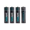 Pale Blue AA USB Rechargeable Smart Batteries - 4 Pack