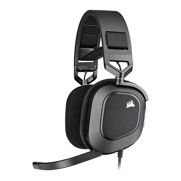 Corsair Hs80 Rgb Usb Wired Gaming Headset Carbon [ca-9011237-ap]