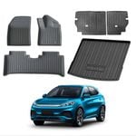 3D All-Weather Boot Liner Back Seat Protector  Floor Mats for BYD Atto 3 2022-2024 Carpet Cargo