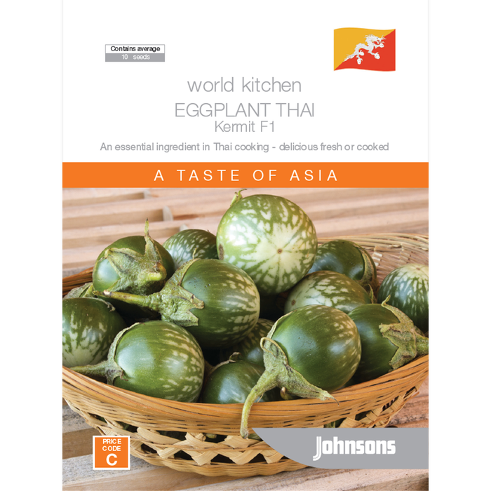 Johnsons Thai Cherry Eggplant Vegetable Seeds