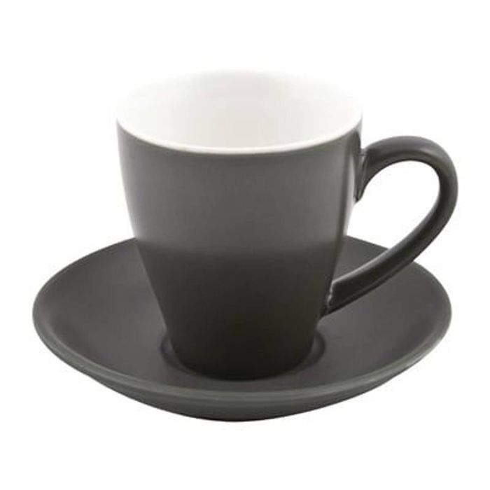 Bevande Cappuccino Cup Slate 200ml 6 Pack Drinkware Tableware Coffee Cup Sets