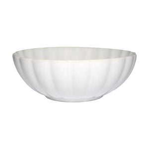 Casa Domani 16.5x6 Cm Elegant Solare Bowl Design Stoneware Collection - Cream