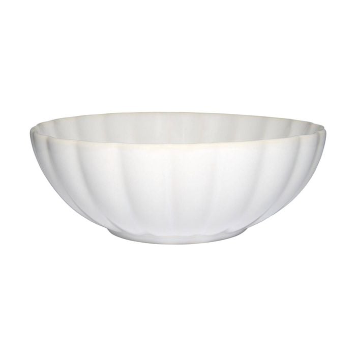 Casa Domani 16.5x6 Cm Elegant Solare Bowl Design Stoneware Collection - Cream
