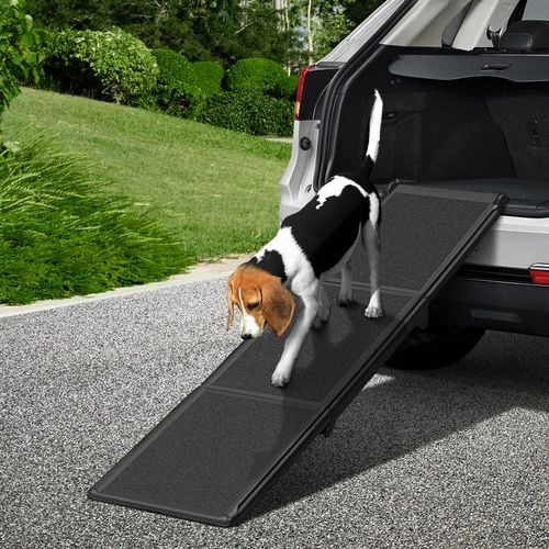 i.Pet Dog Pet Ramp Foldable Adjustable Portable Bunnings Australia