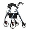 Tall & Strong Heavy-Duty Rollator Walker, Bariatric Mobility Aid - Midnight