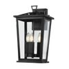 Trinity W3 Exterior Wall Light - Black - Large