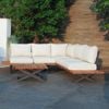 Mimosa Reema Aluminum Corner Lounge Setting