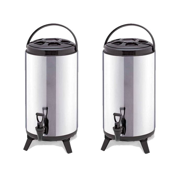 SOGA 2X 18L Portable Insulated Brew Pot with Dispenser