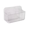 Naleon Medium Clear Adhesive Works Basket Bathroom Accessory