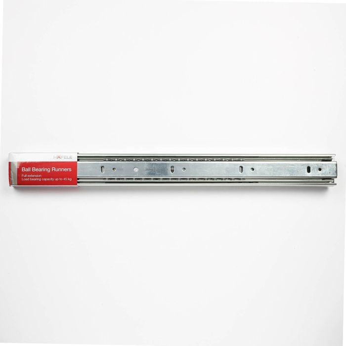 Hafele 450mm Ball Bearing Runners - Pair
