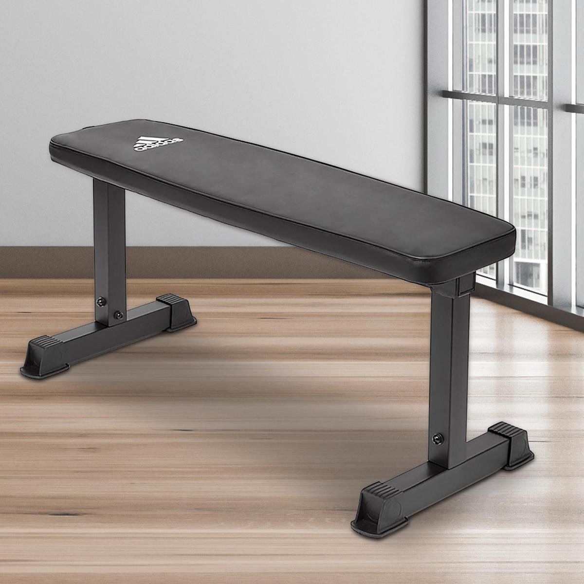 Adidas essential flat bench on sale