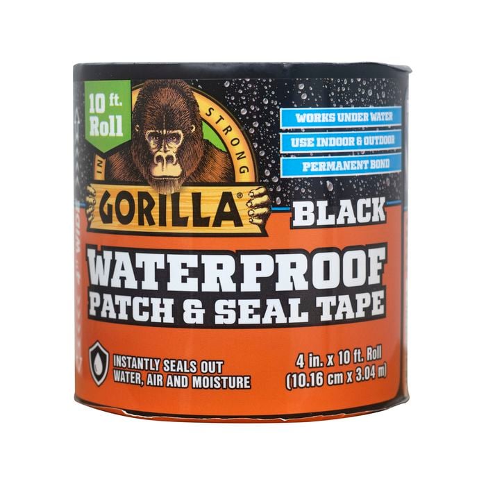 Gorilla 3m Black Waterproof Patch And Seal Tape