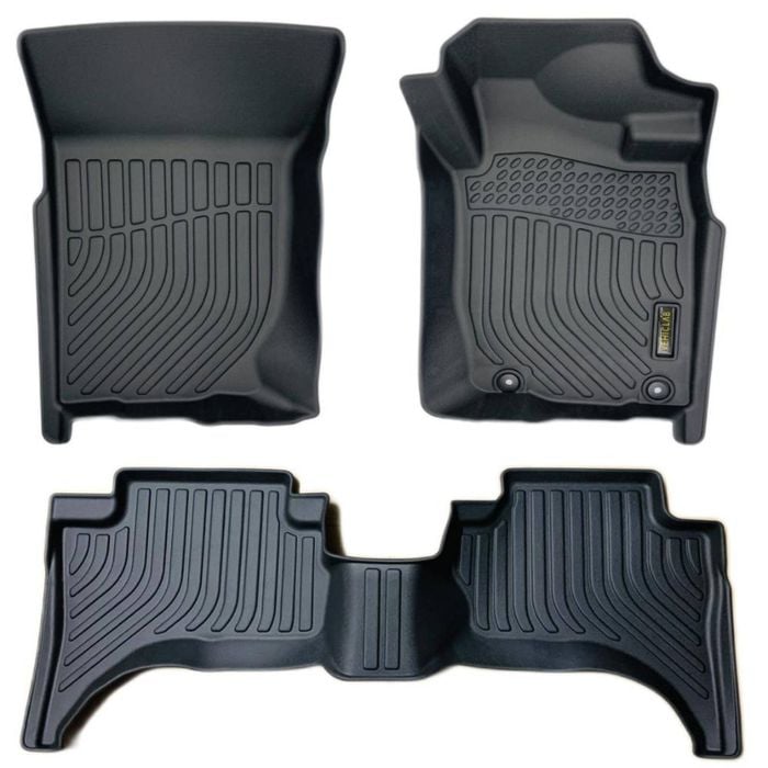 Vehiclab Mitsubishi Triton - 2018 - 2024 - MR - 3D/5D All Weather Moulded Car Floor Mats