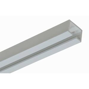 Pillar 2050mm White Oak Wanaka PVC Concertina Door Headrail Extension