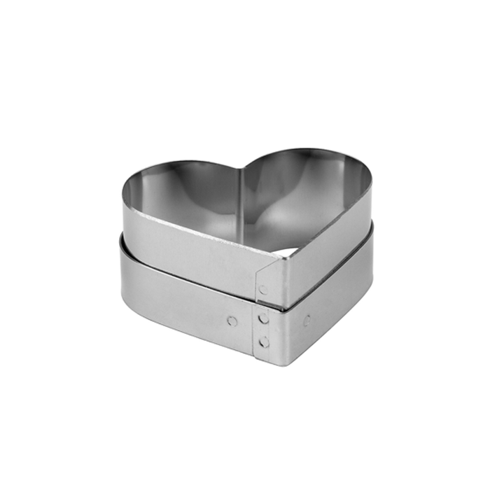 Matfer Bourgeat Heart Cutter - Stainless Steel, 75x65mm