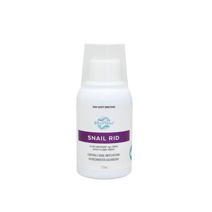 Aquarium Snail Rid for Fish Tanks - 125ml (Blue Planet) Kill Unwated Snails