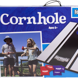 Formula Sports Cornhole Game 2 X Boards 2 X Sets Of Bean Bags + Carry Bag Family Outdoor Game