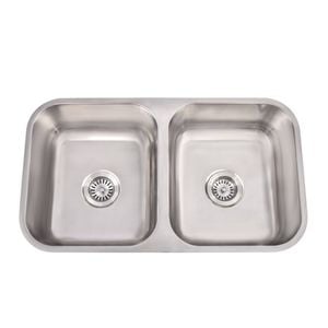 Estilo R80 Double Bowl Square Sink