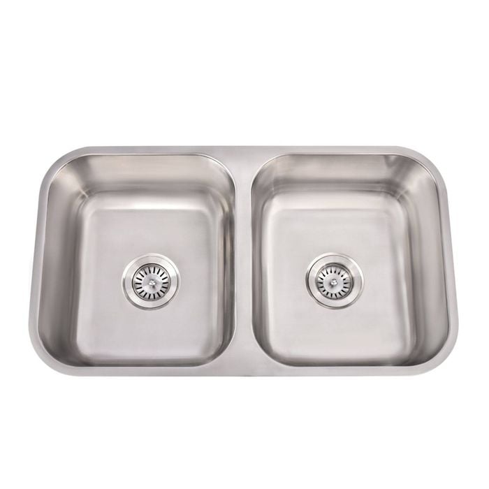 Estilo R80 Double Bowl Square Sink