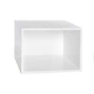 Kaboodle 600mm Egg White Flatpack Microwave Box
