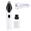 Pet nail grinder dog cat electric trimmer rechargeable clipper claw filer n8
