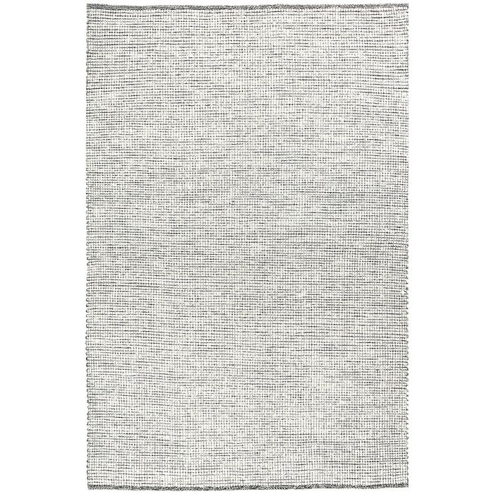 Lofty Black 320x230cm - Extra Large Hand Loomed Wool Rug