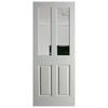 Hume Doors 1980 x 610 x 35mm Ascot-G Open Top Smooth Interior Door Unglazed