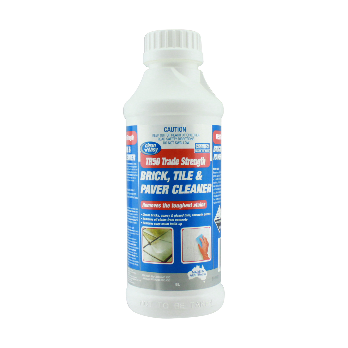 Chemtech 1L Brick Tile And Paver Cleaner - Bunnings Australia