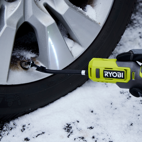 Ryobi USB Lithium High Pressure Inflator Kit RI4K Bunnings Australia