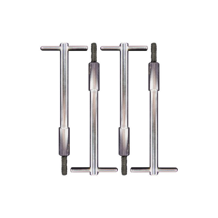 Valve Cover Bolts Chrome Plated T-Bar, Set of 4
