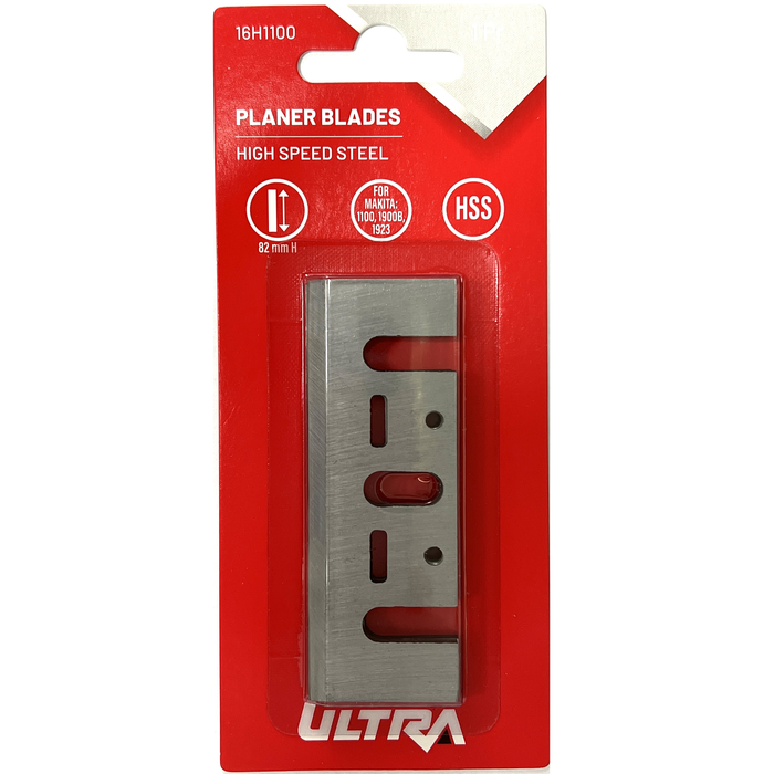 Ultra 82mm HSS Planer Blades - 1 Pair