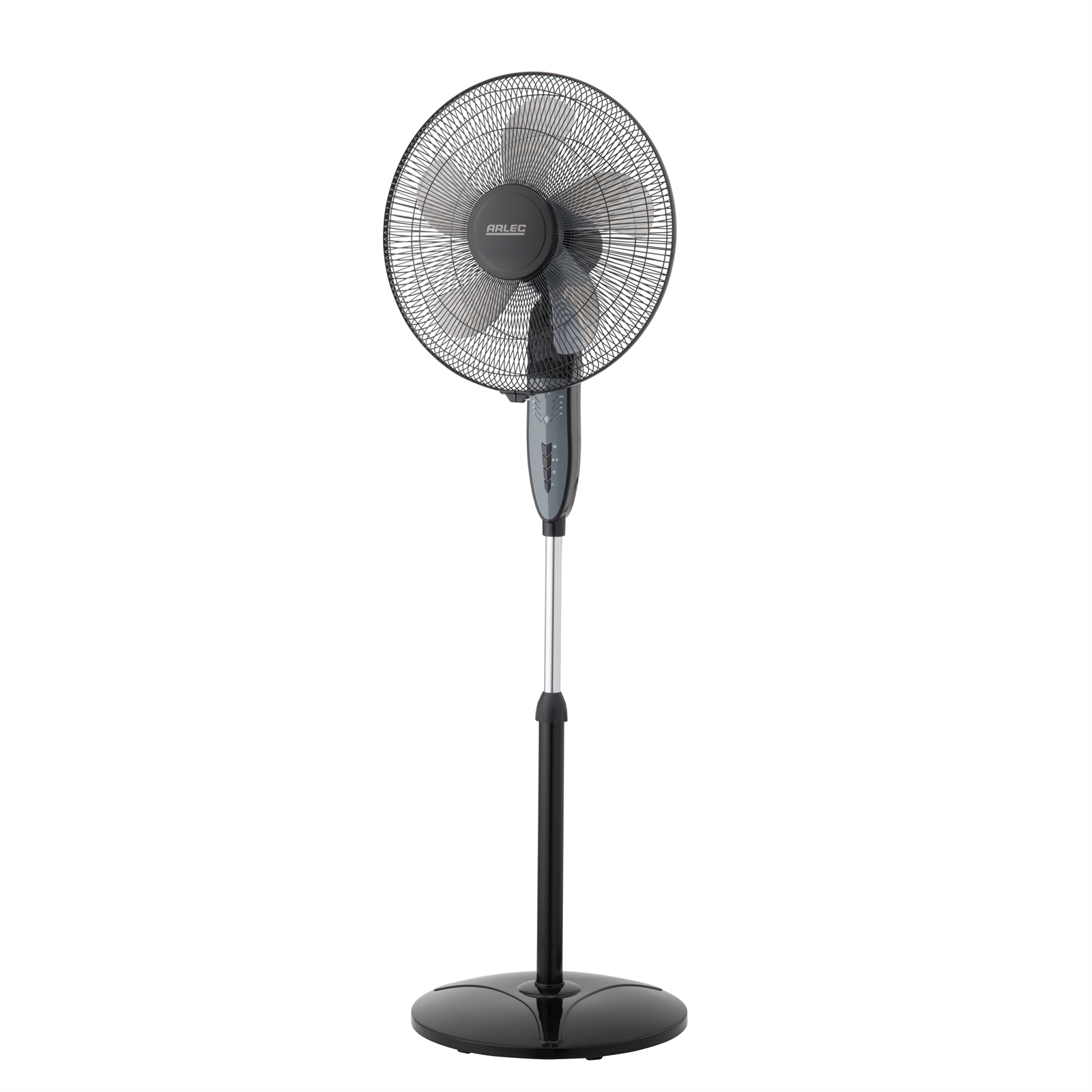 Arlec 50cm Black Pedestal Fan thumbnail 2