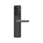 Lockly Space Grey Secure Lux Smart Mortise Lock with 3D Fingerprint