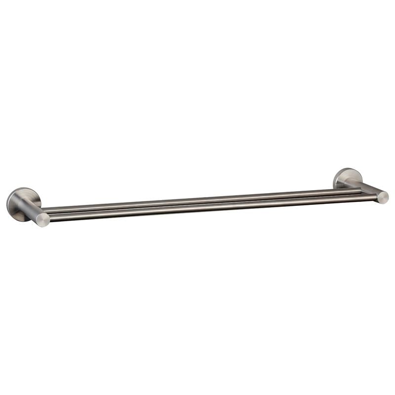 Resonance 60cm  Stainless Steel Double Towel Bar