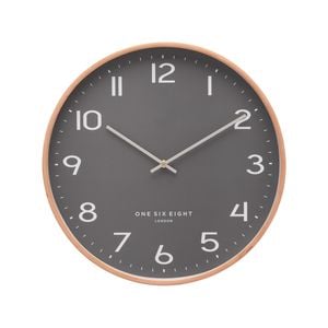 One Six Eight London Olivia Grey 41cm Wall Clock