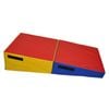 Xin Large Size Folding Incline Gymnastics Wedge Mat - Multicolour