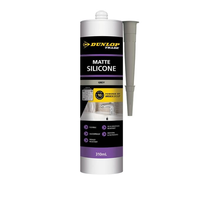 Dunlop 310ml Matte Coloured Silicone - Matte Grey