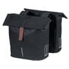 Basil City Double Bag Black 28-32l Black