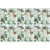 6x 4pc LVD Trivet Vintage Green Decorative Tableware/Serveware Home Kitchen