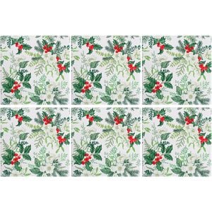 6x 4pc LVD Trivet Vintage Green Decorative Tableware/Serveware Home Kitchen