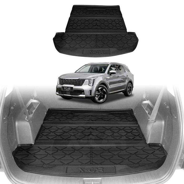 Heavy Duty Cargo Trunk Mat Boot Liner Cover Luggage Tray Fit Kia Sorento 2020-Onwards