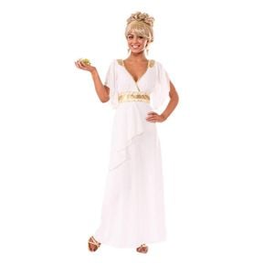 Roman Beauty Adult Halloween Costume for Women Historical Princess Dress Up, Standard