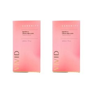 2PK Serenity Vivid Japanese Cherry Blossom Scent Home Fragrance Reed Diffuser