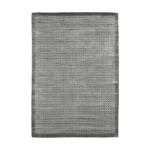 Colorscope luxe spotted contemporary indoor rug pure viscose steel 160x230cm