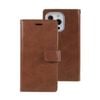 Goospery Mansoor Diary for iPhone 16 Pro - Brown